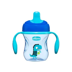 2 In 1 Chicco Training Cup 200ml- 6months  (Print May Vary)