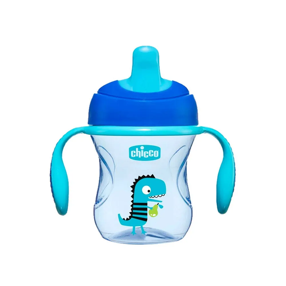 2 In 1 Chicco Training Cup 200ml- 6months  (Print May Vary)