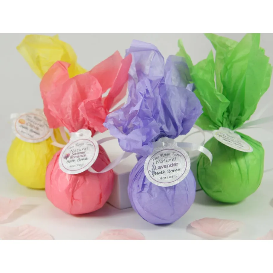 All Natural Bath Bombs