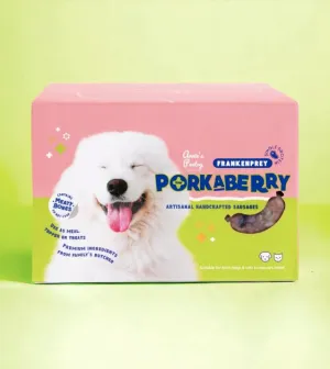 Annie's Pantry Frankenprey Sausages for Dogs & Cats (Porkaberry)