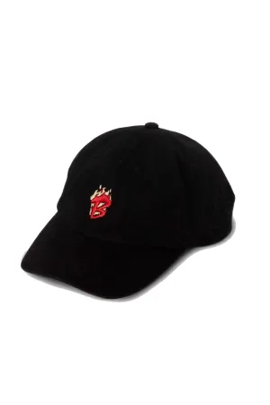 BILLY BONES 'BAD TO THE BONES' DAD CAP - BLACK