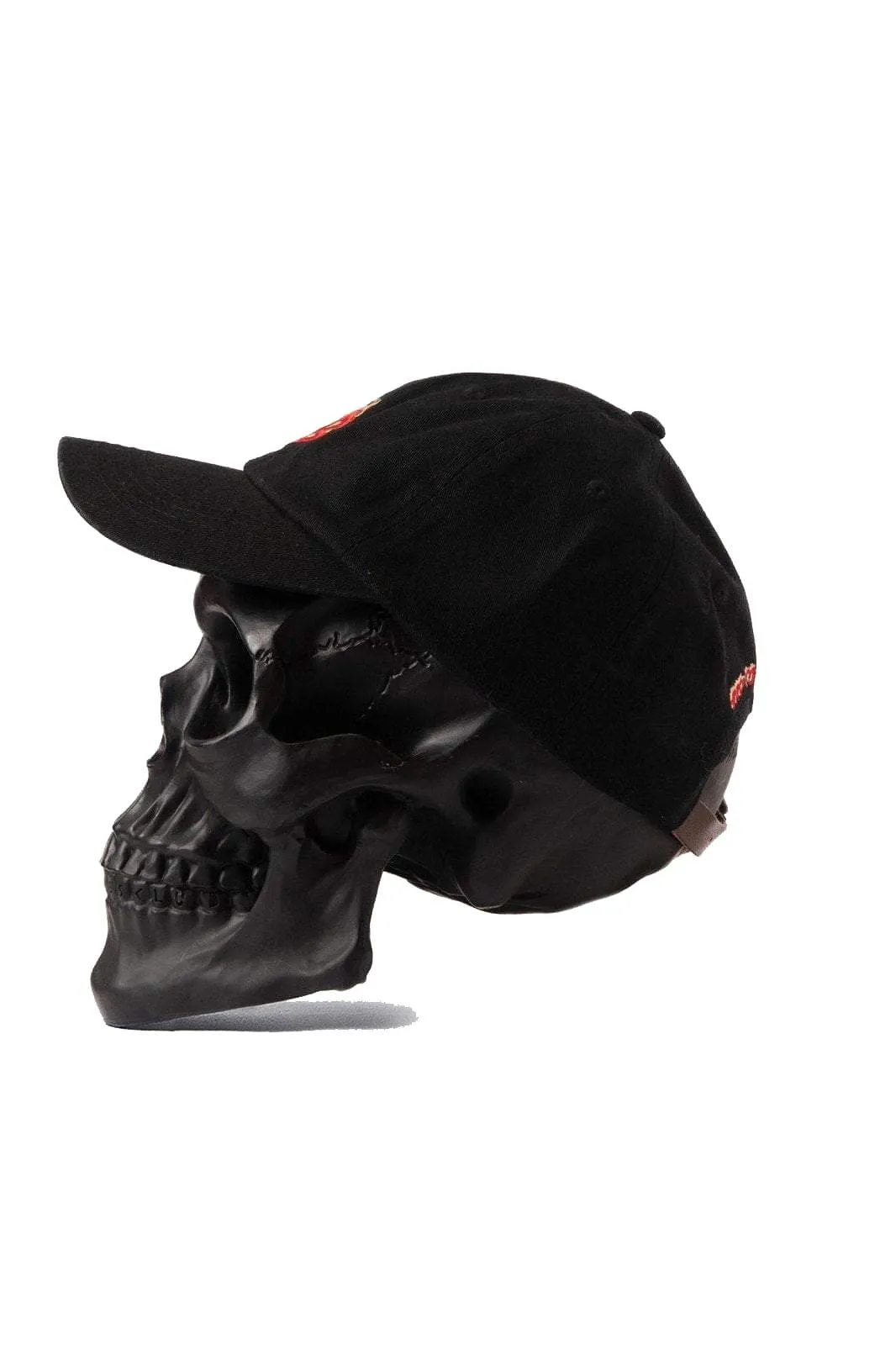 BILLY BONES 'BAD TO THE BONES' DAD CAP - BLACK