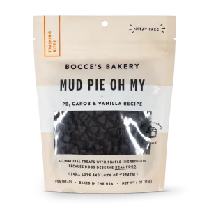 Bocce's Bakery Every Day Mud Pie Oh My Training Bites Dog Treats