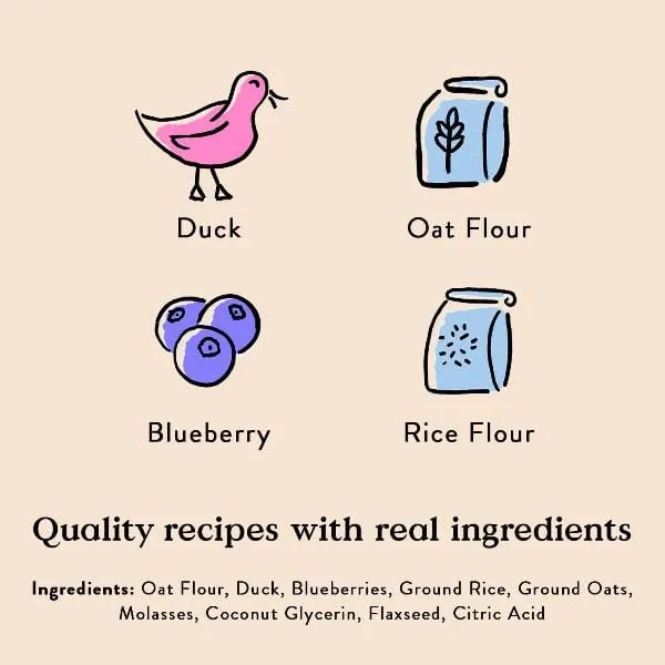 Bocce's Quack, Quack, Quack Training Bites Dog Treats