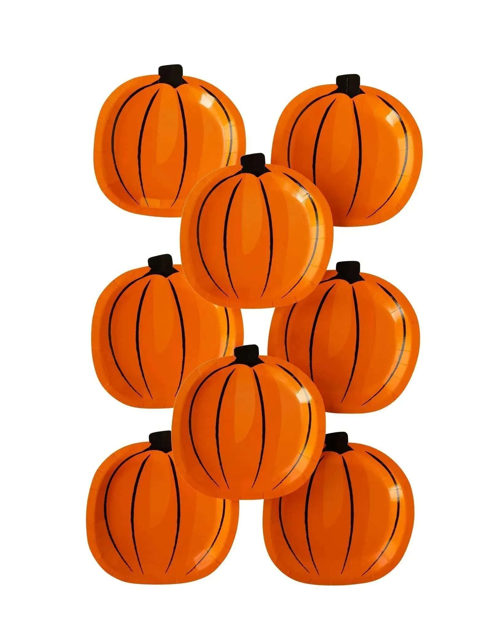 Boo Crew Pumpkin Shaped Plate