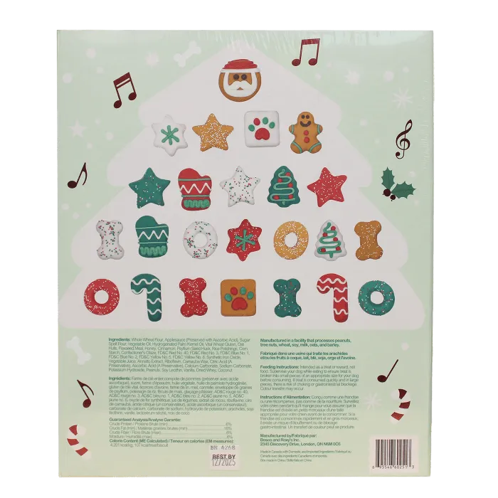 Bosco and Roxy's Bark the Halls Advent Calendar for Dogs