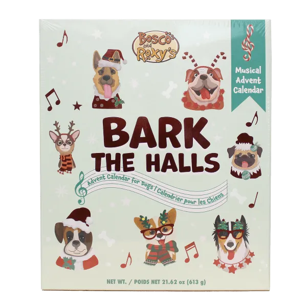 Bosco and Roxy's Bark the Halls Advent Calendar for Dogs