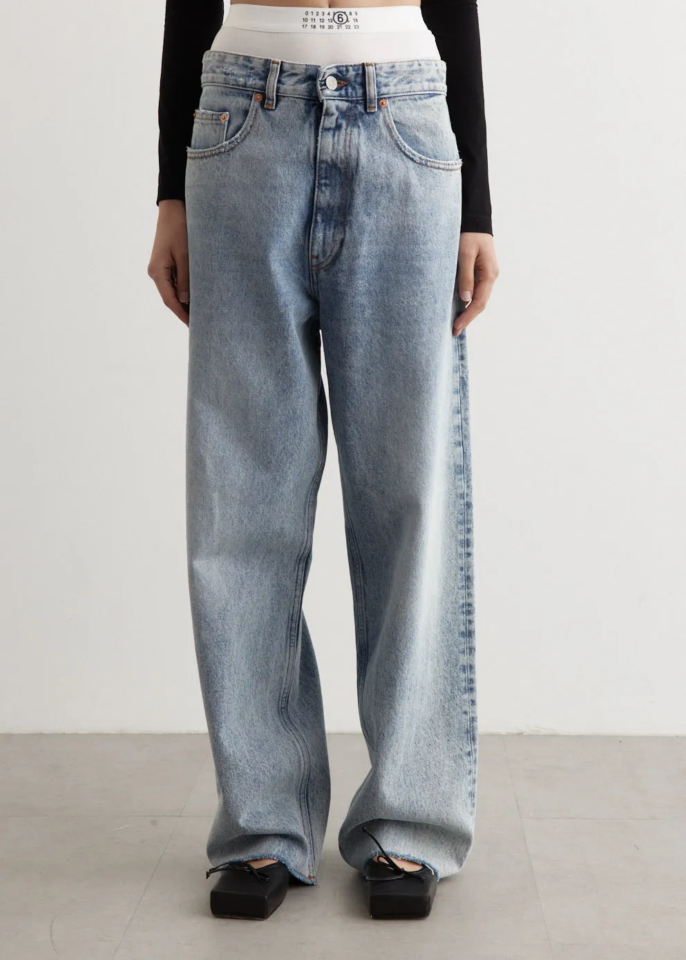 Denim 5 Pockets Jeans
