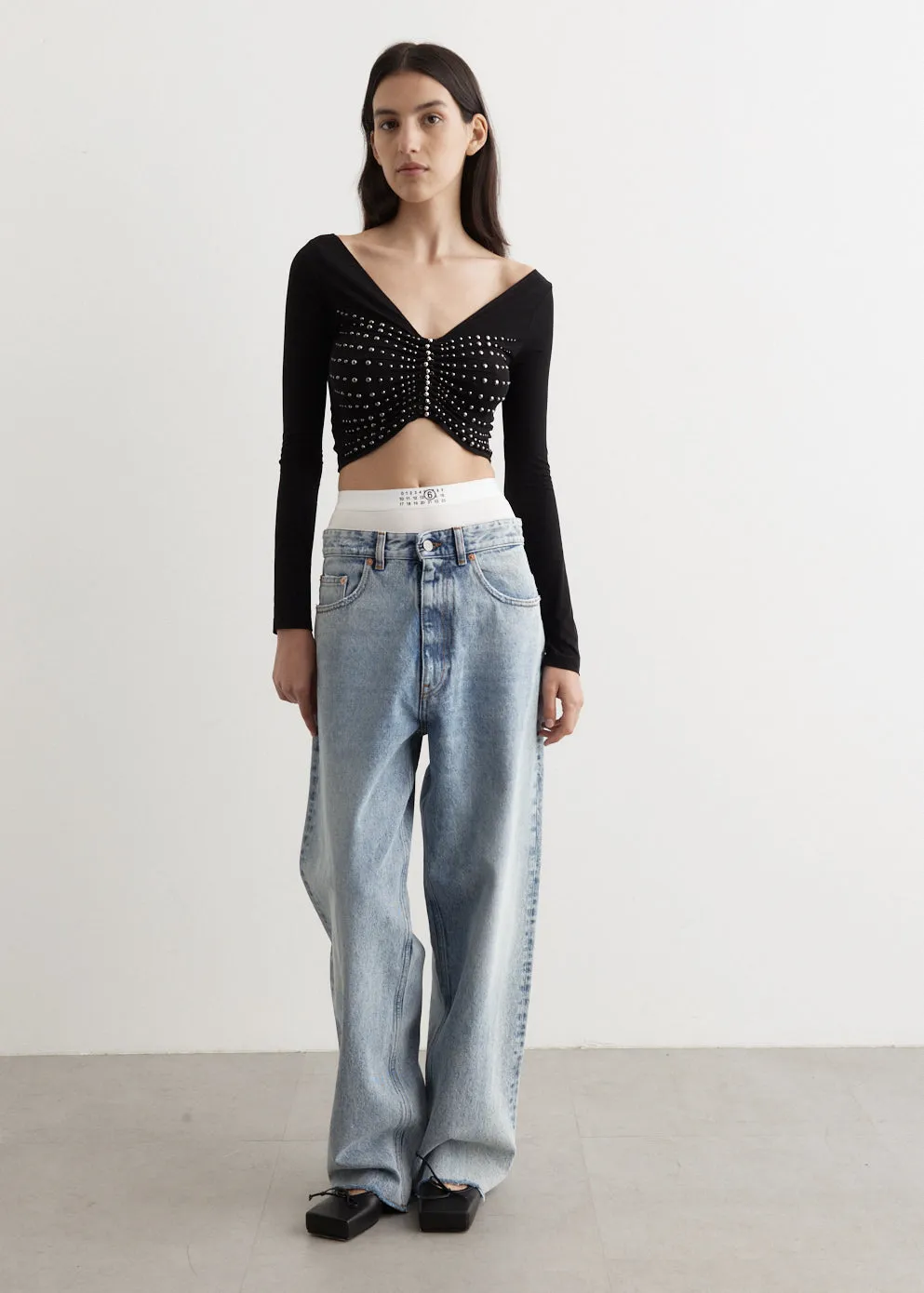 Denim 5 Pockets Jeans