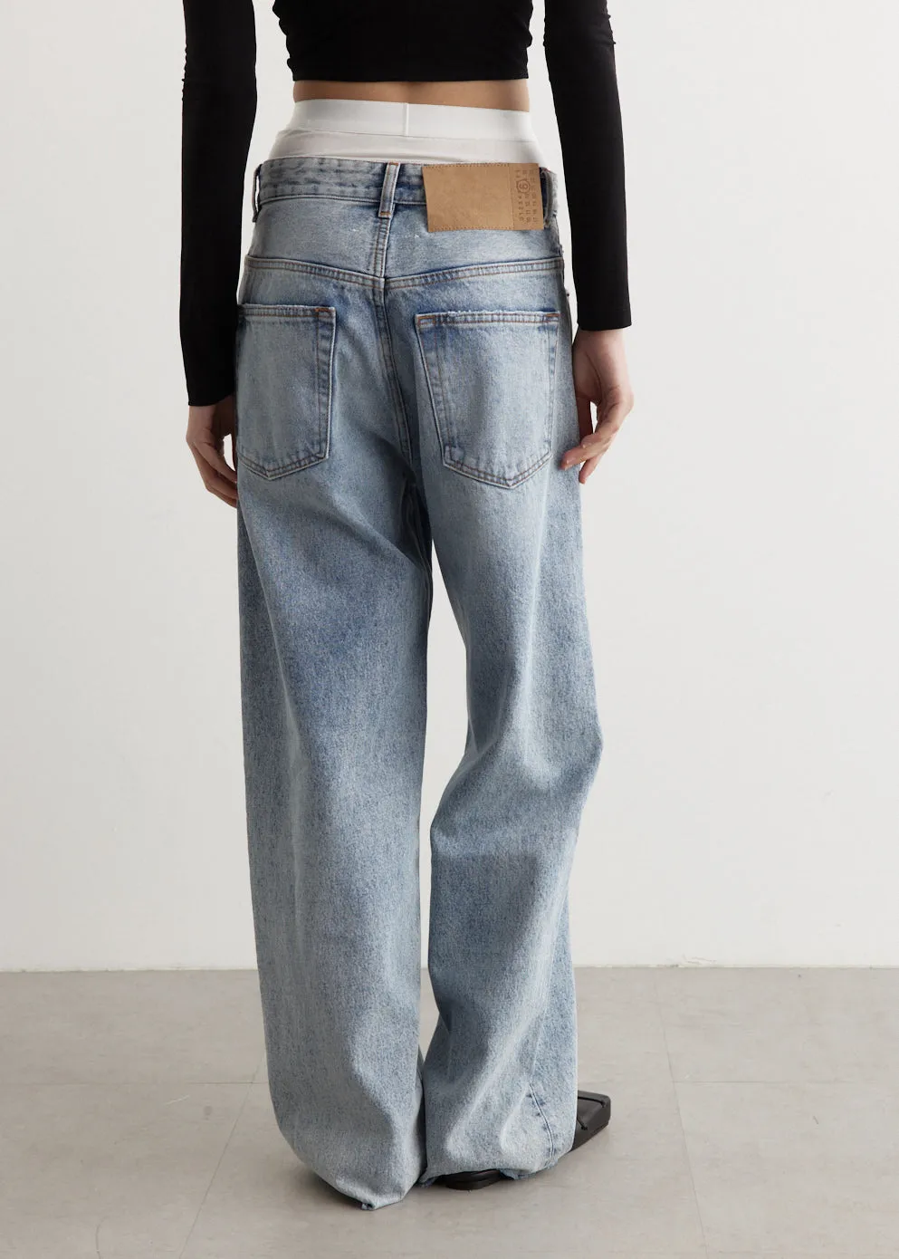 Denim 5 Pockets Jeans