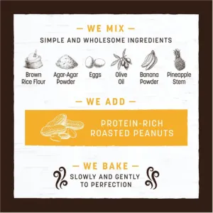 Earth Animal No-Hide Peanut Butter Chew Strip 4 count