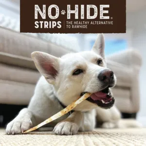 Earth Animal No-Hide Peanut Butter Chew Strip 4 count