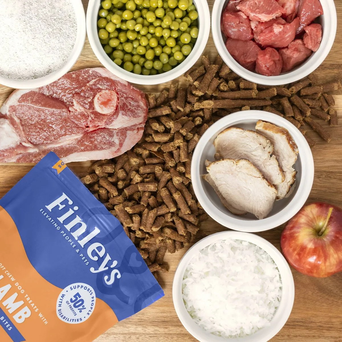 Finley's Barkery Lamb Recipe Training Bites Dog Treats