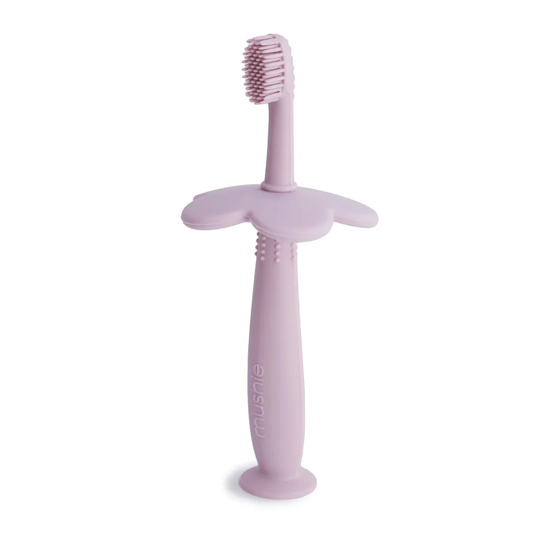 Flower Training Toothbrush - Soft Lilac by Mushie & Co