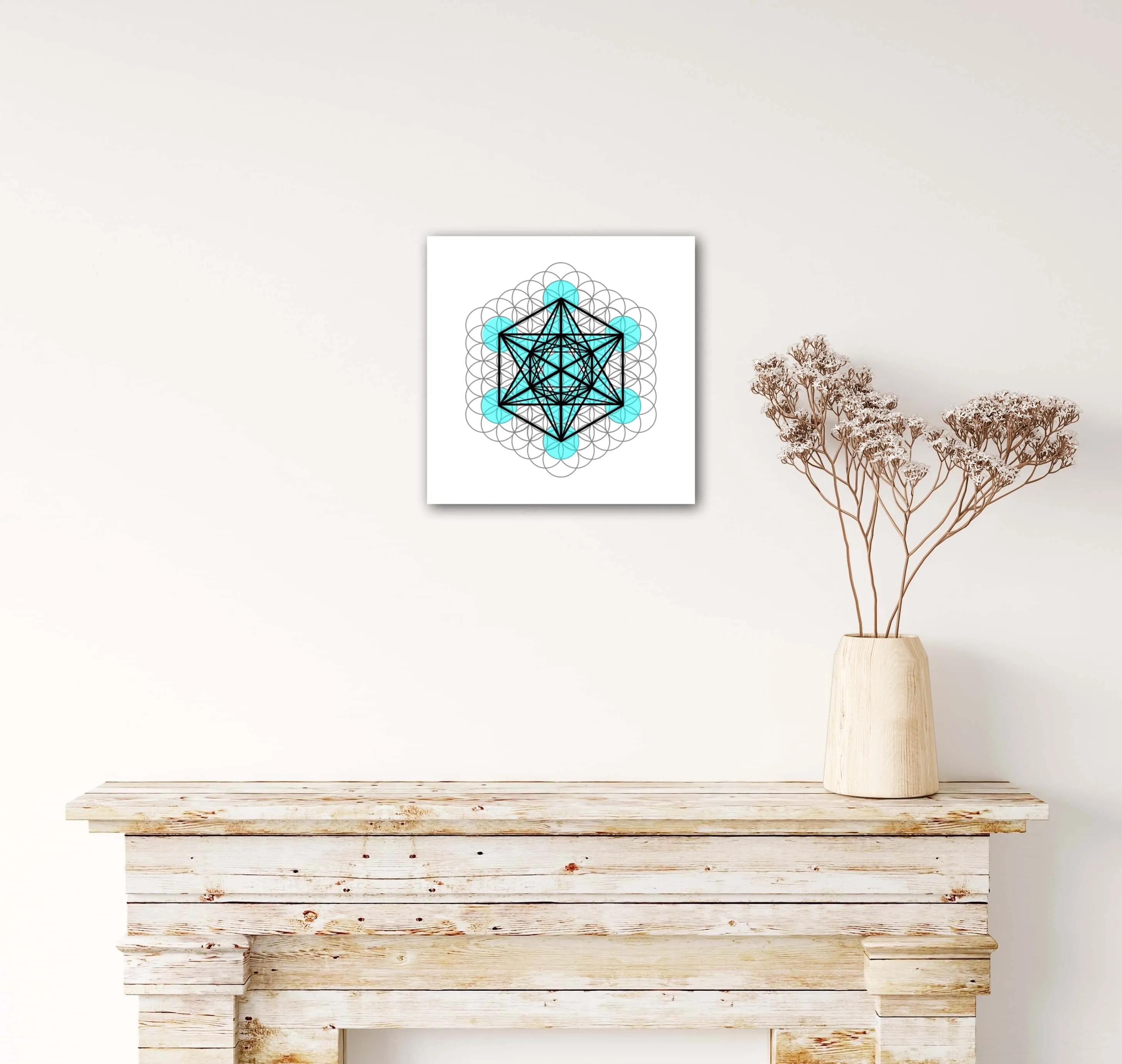 Fruit of Life, Metatrons Cube C-Type Print