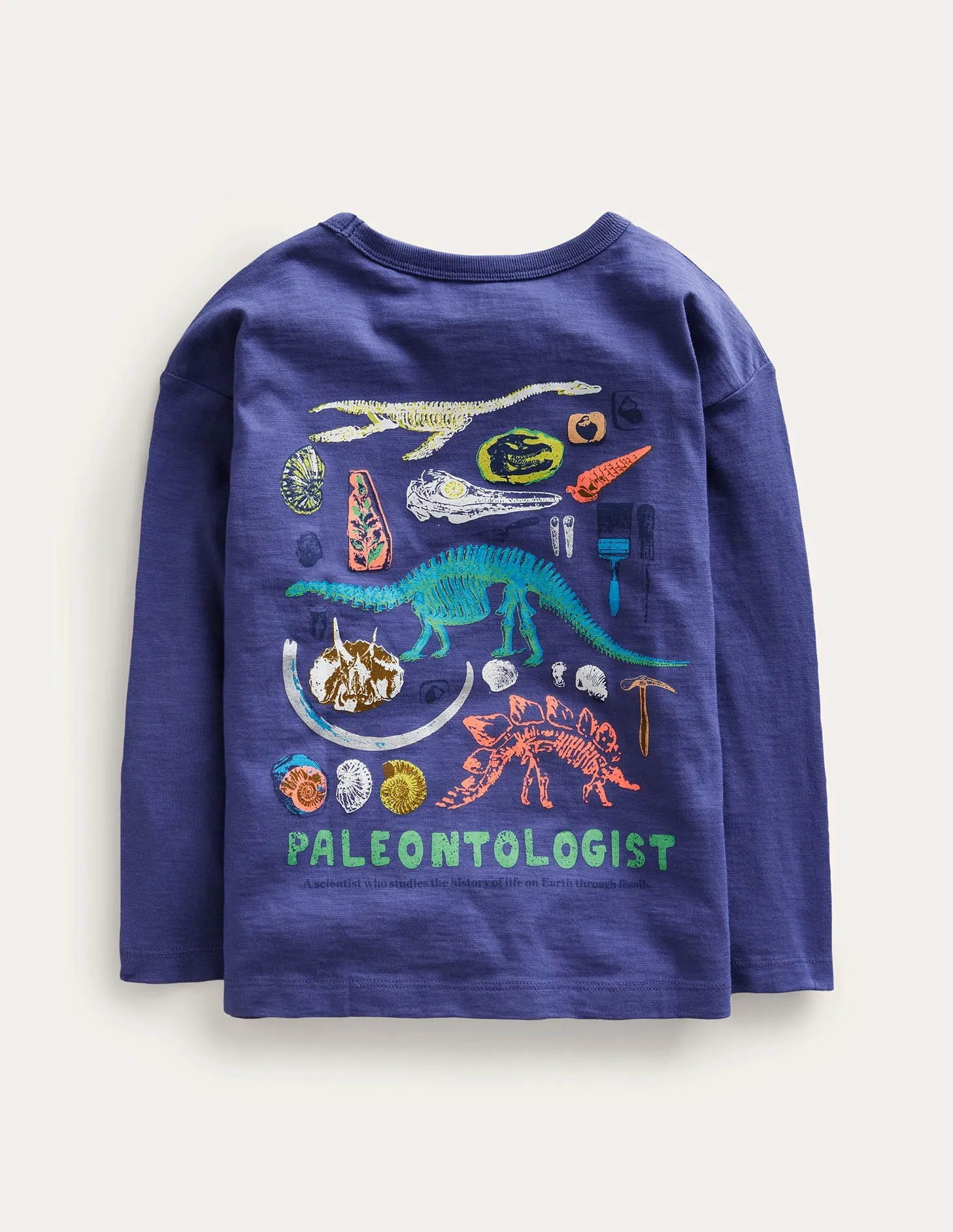 Fun Science Logo T-shirt-Soft Starboard Blue