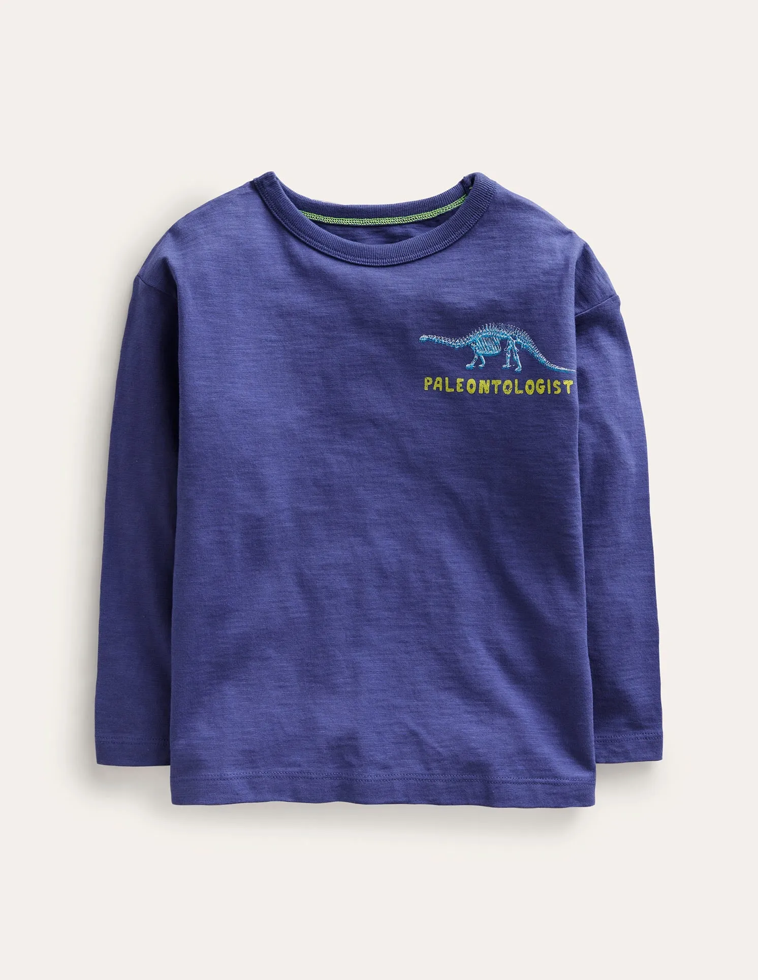 Fun Science Logo T-shirt-Soft Starboard Blue