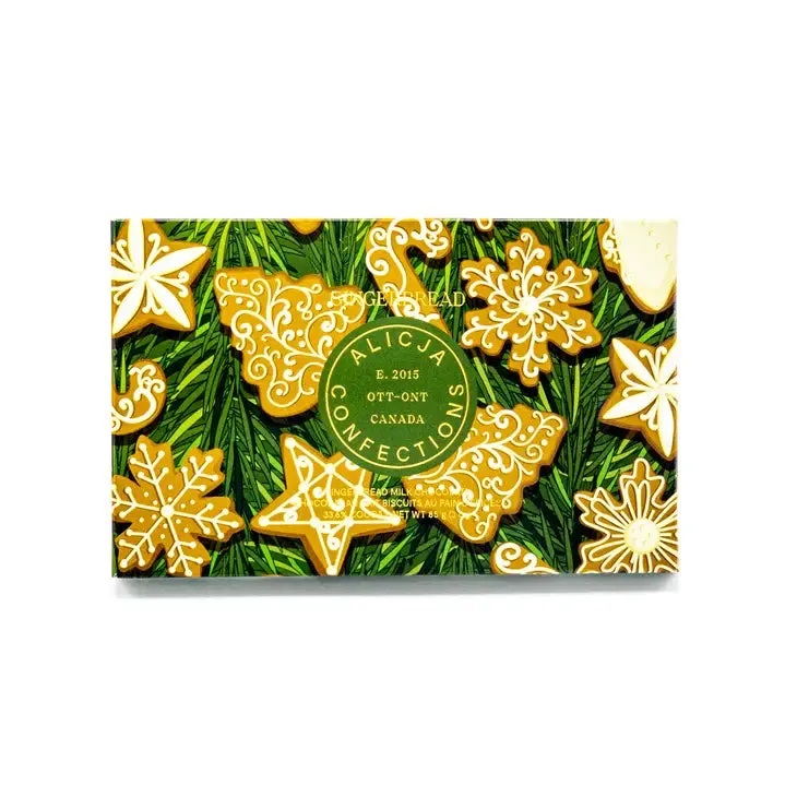 Gingerbread Milk Chocolate Bar