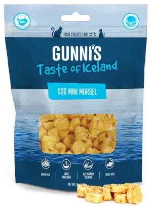 Gunni's Cod Mini Morsels Cat Treats