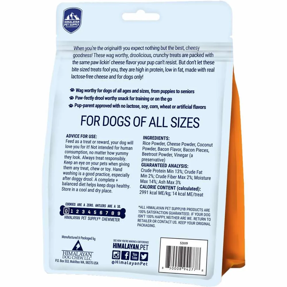 Himalayan Pet Supply Barkeetos Bacon Dog Treats 3oz