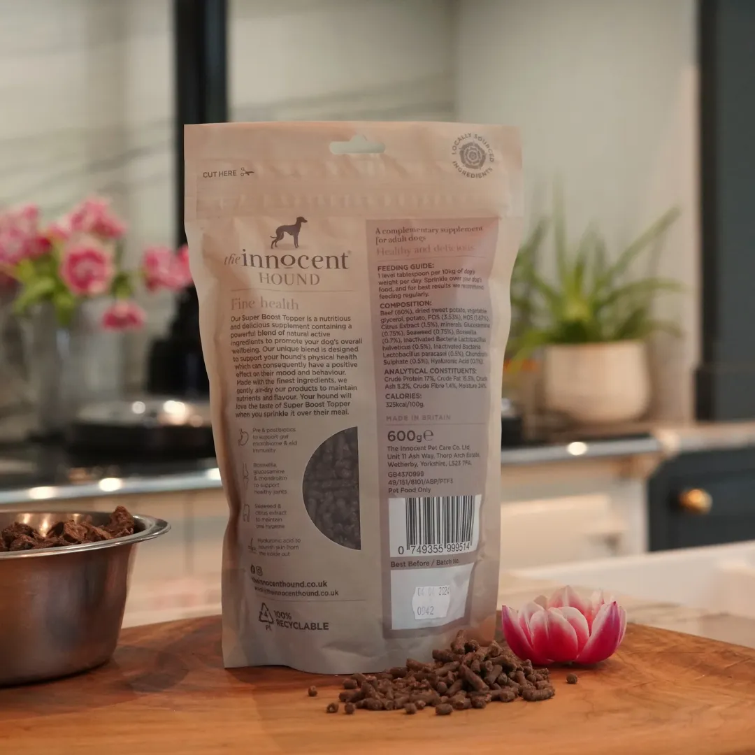 Innocent Hound Super Boost Meal Topper for Dogs