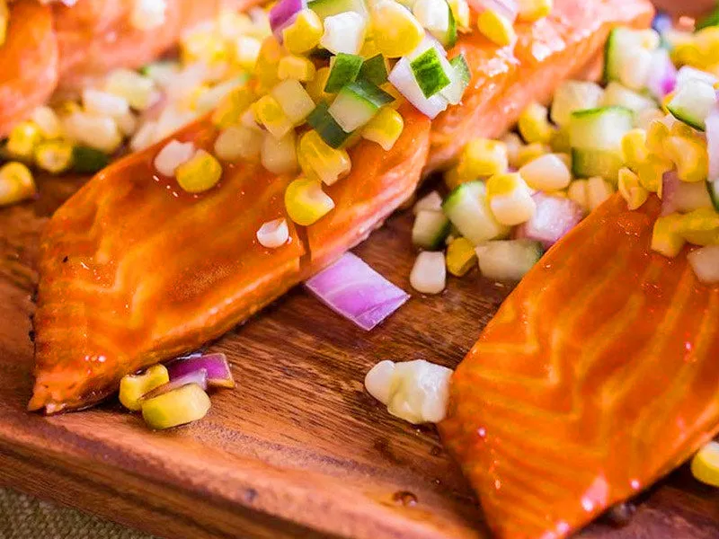 King Salmon Portion - 1ct