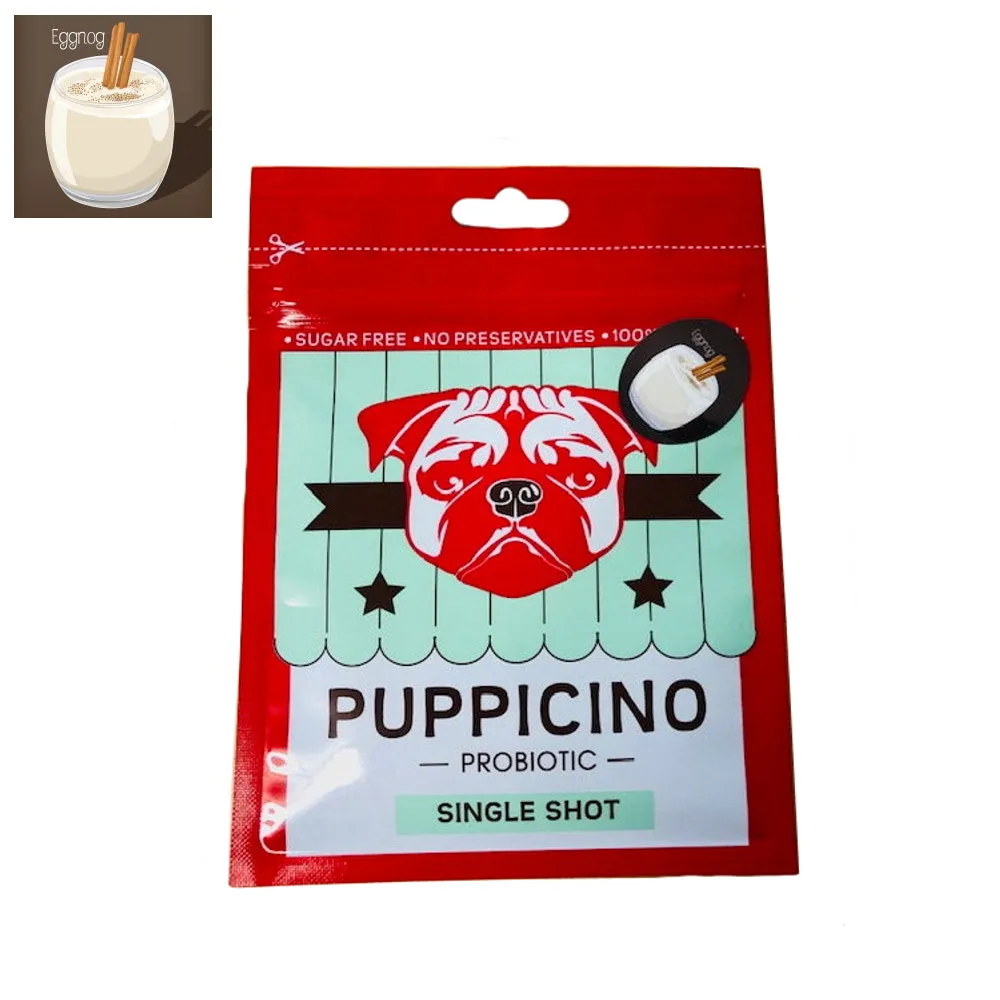 L'Barkery Puppicino Eggnog Shot