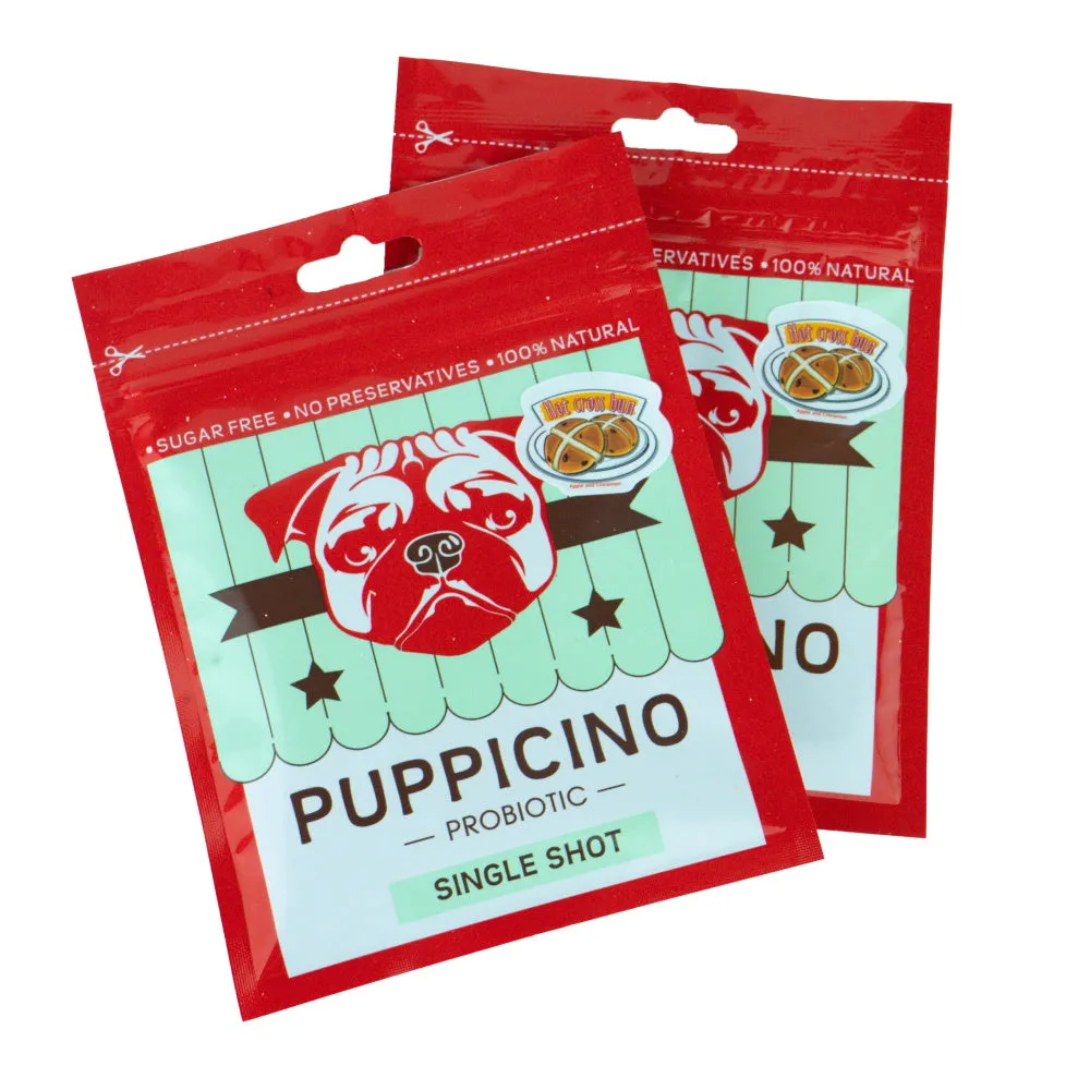 L'Barkery Puppicino Hot Cross Bun Shot