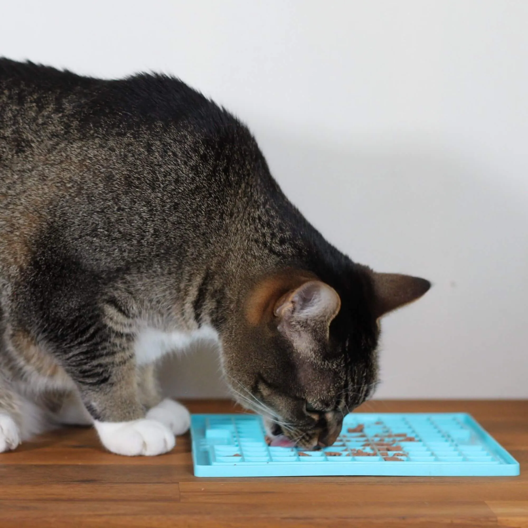 LickiMat Classic Buddy Cat Slow Feeder Boredom Buster