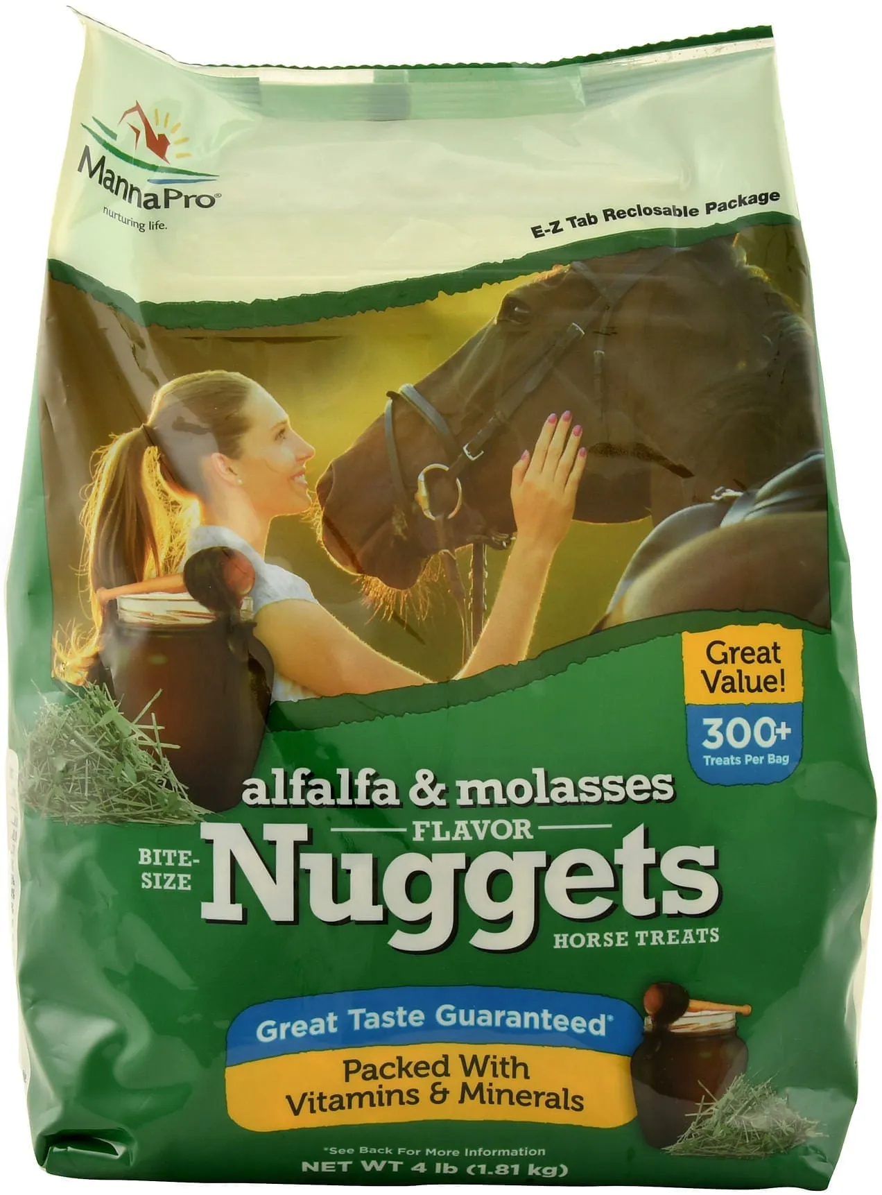 Manna Pro Alfalfa & Molasses Bite-Sizes Nuggets