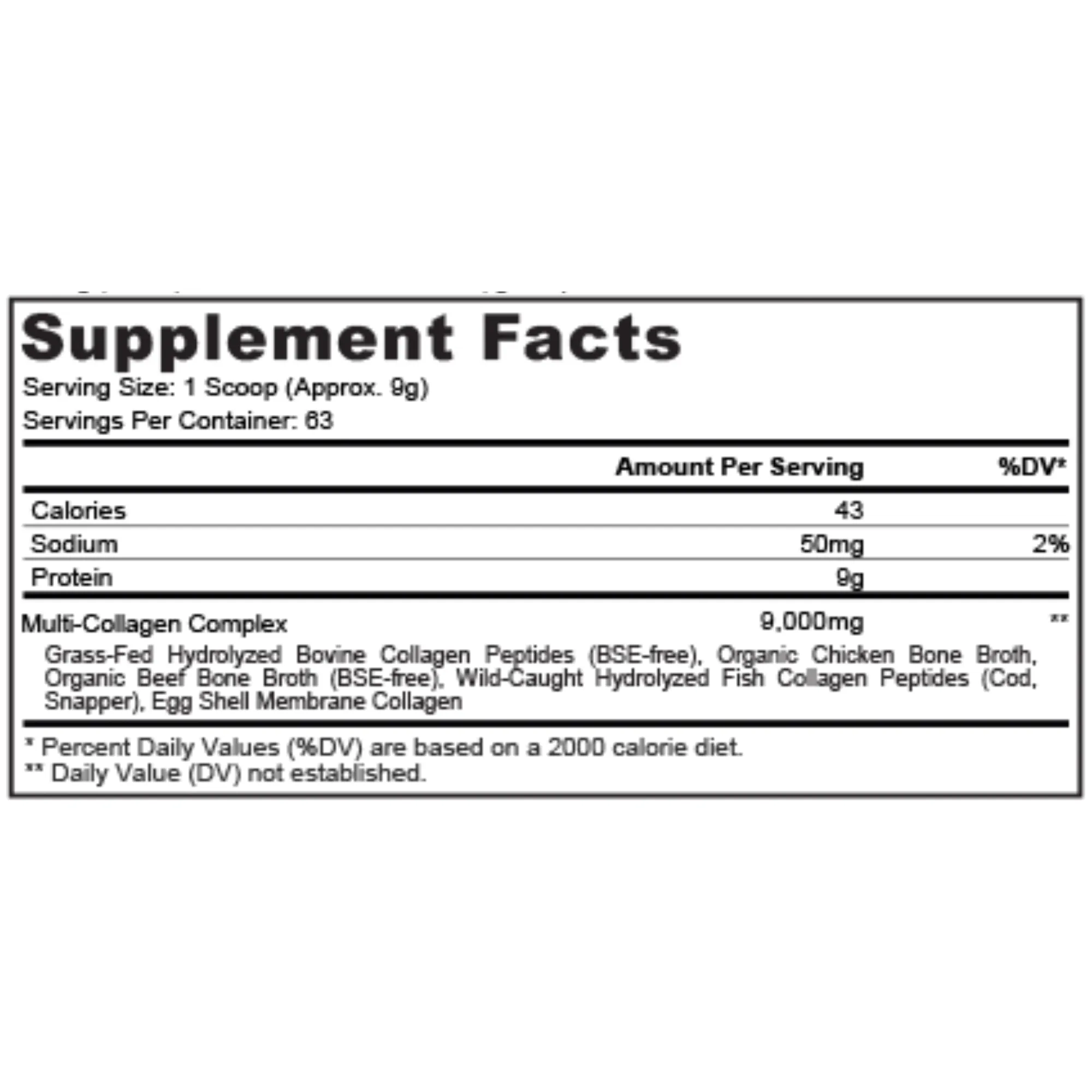Multi Collagen Peptides Powder