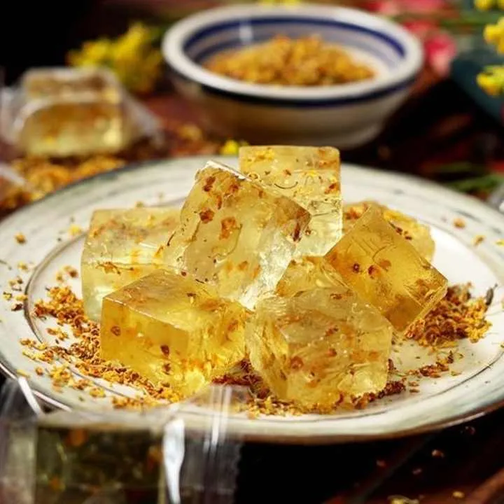 Osmanthus Flower Petal Jelly-جيلي بتلات زهرة أوسمانثوس