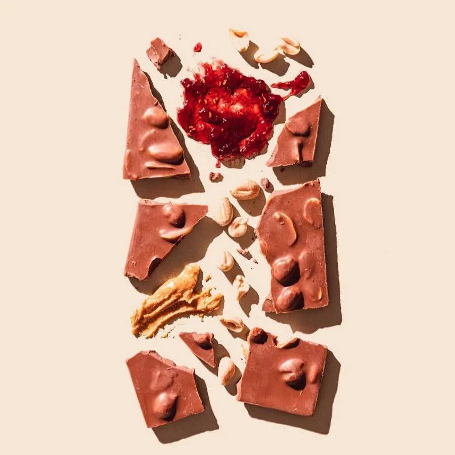 Peanut Butter & Jelly Milk Chocolate Bar