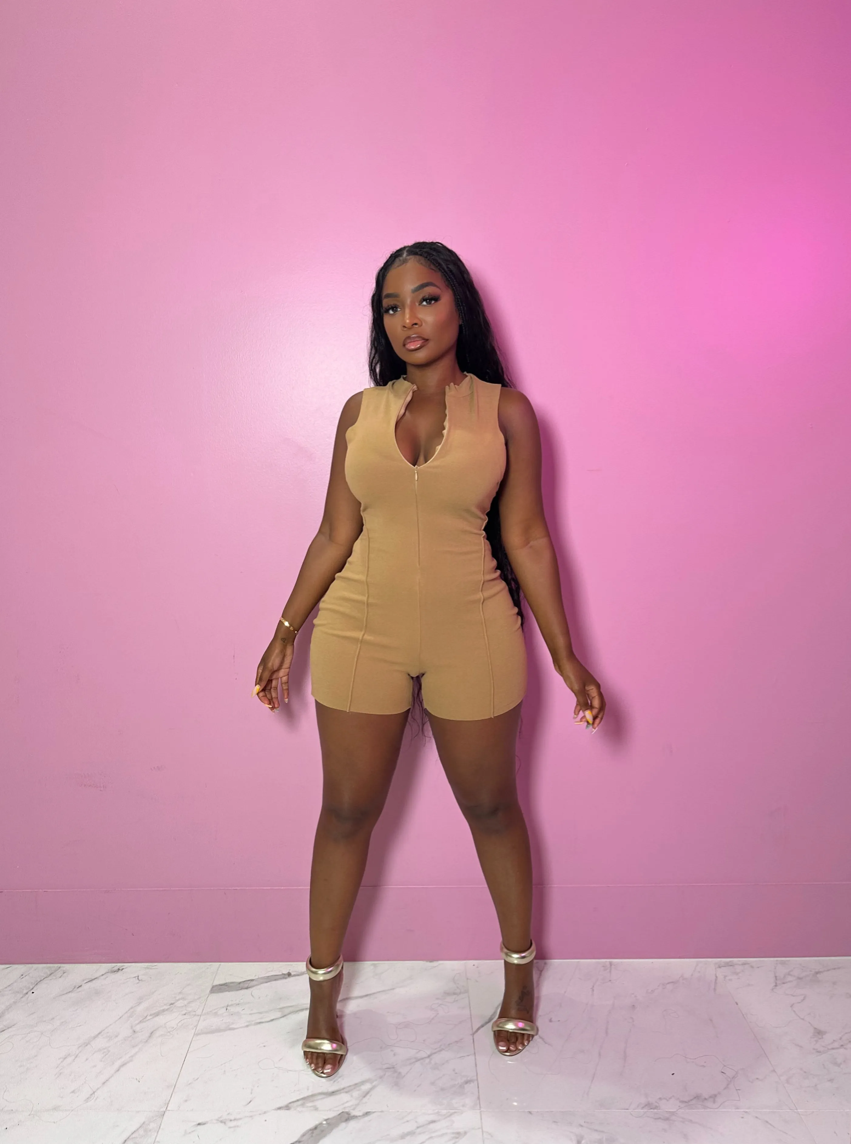 Peanut Butter Romper