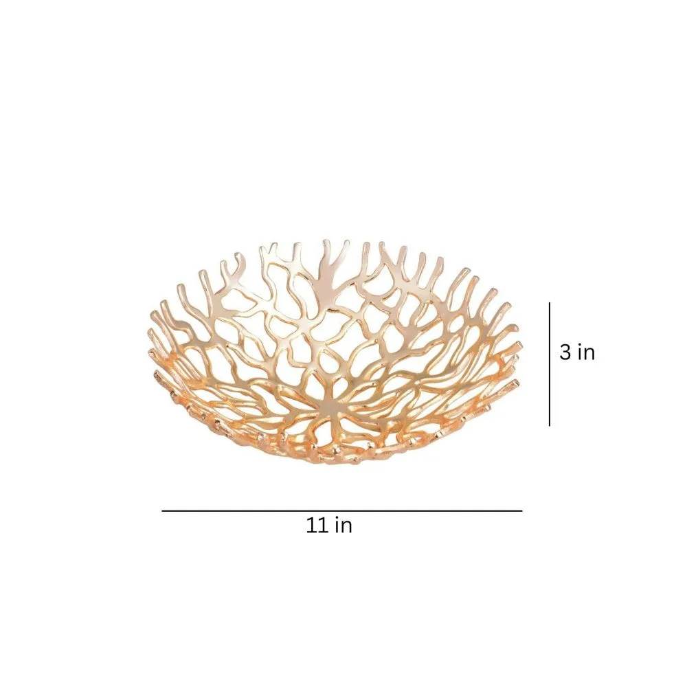 SAGE KONCPT Fruit Basket (Gold)
