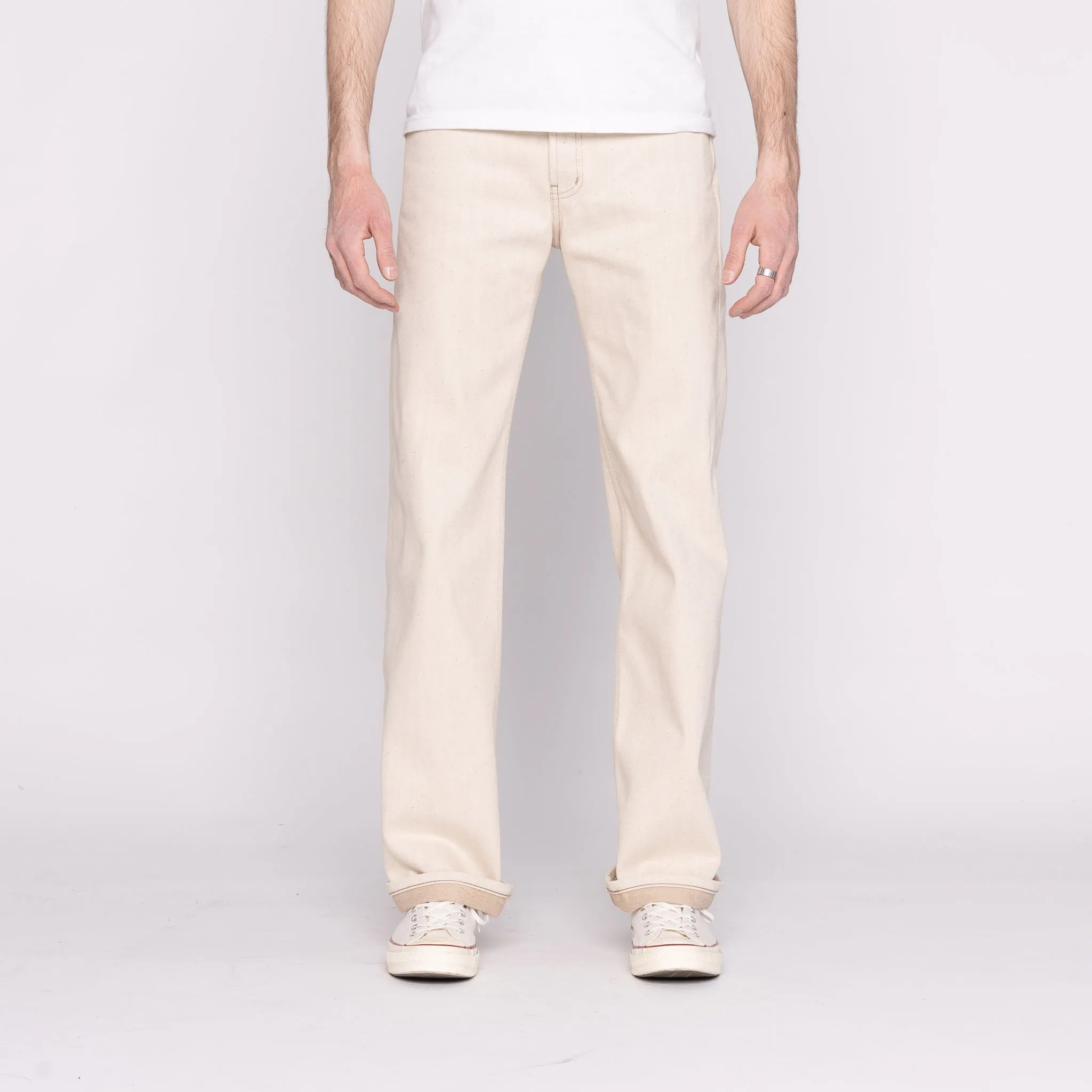 Strong Guy - All Natural Ecru Foxfibre Selvedge