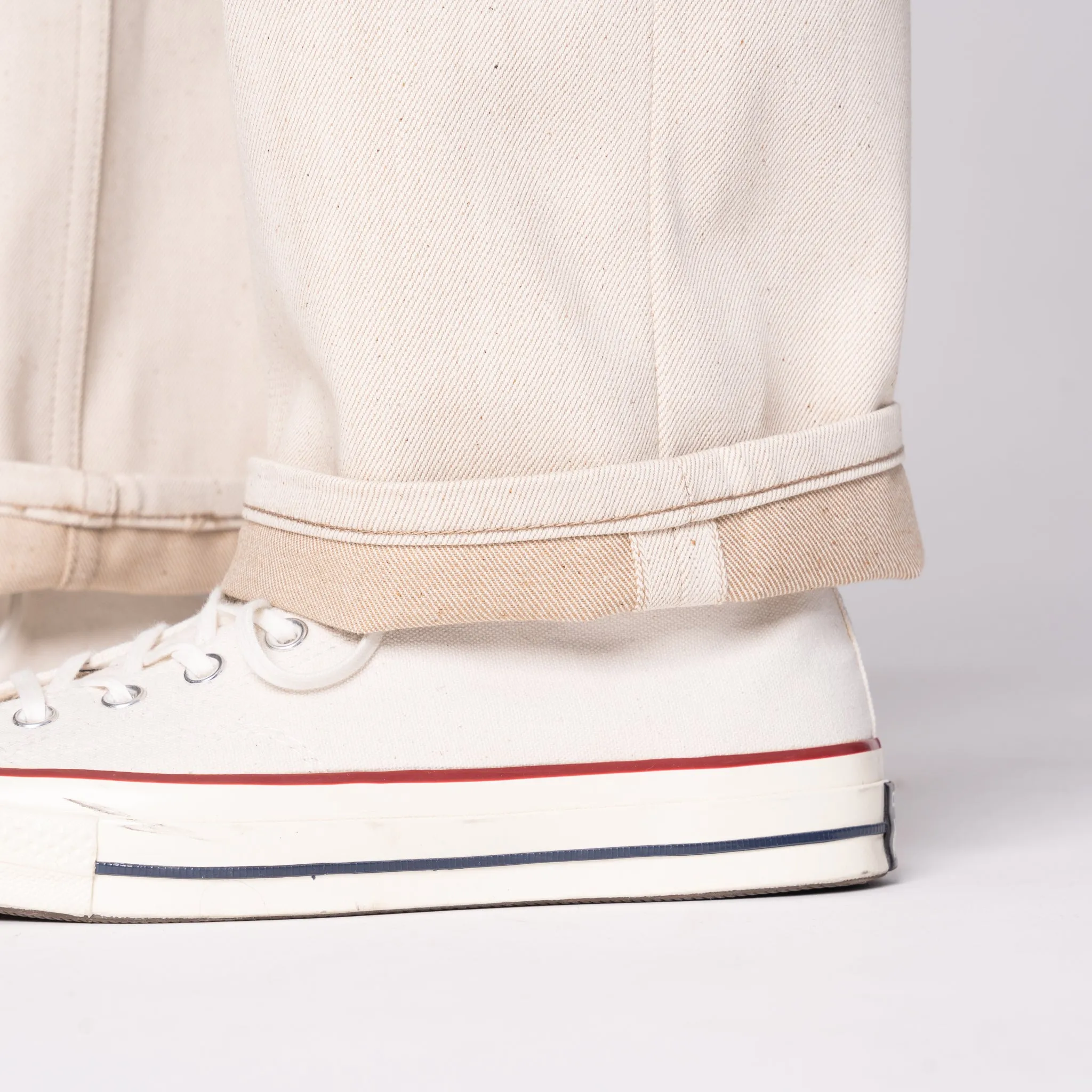 Strong Guy - All Natural Ecru Foxfibre Selvedge
