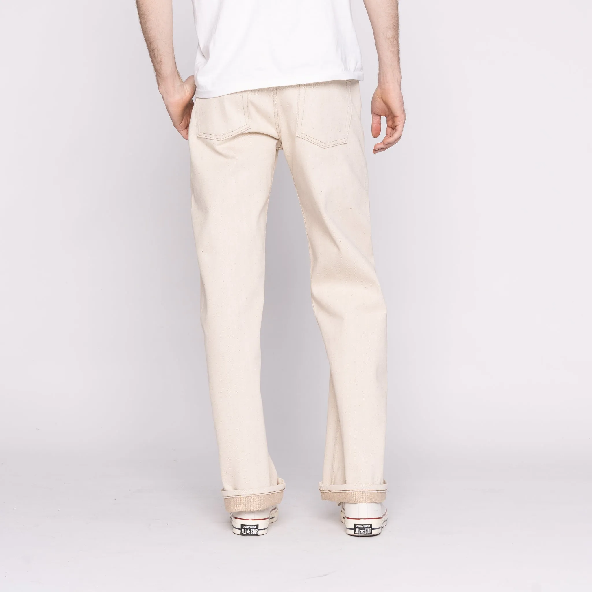 Strong Guy - All Natural Ecru Foxfibre Selvedge