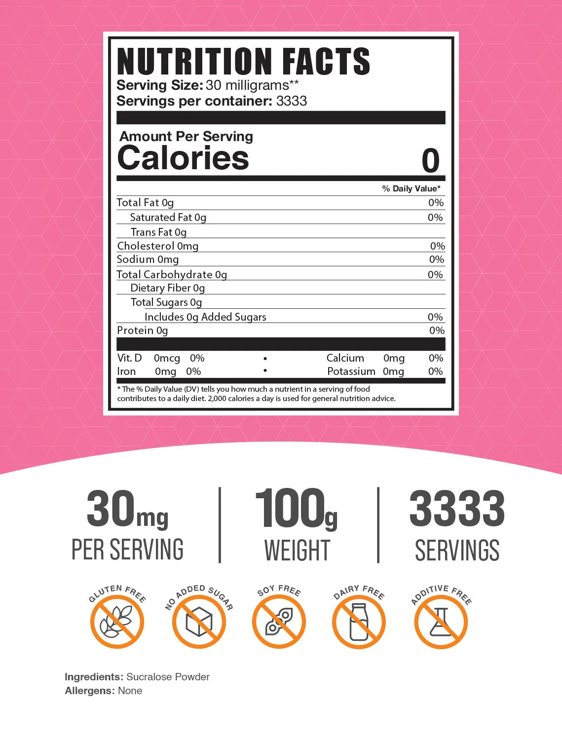 Sucralose Powder