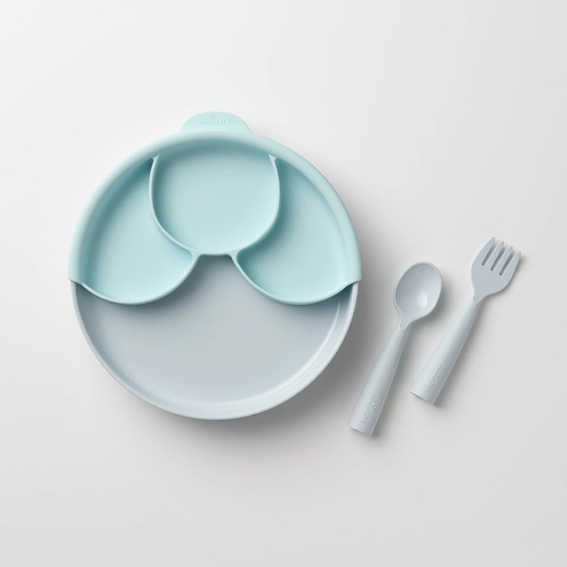 Suppertime Combo, Silibib   Healthy Meal   Training Spooon Aqua