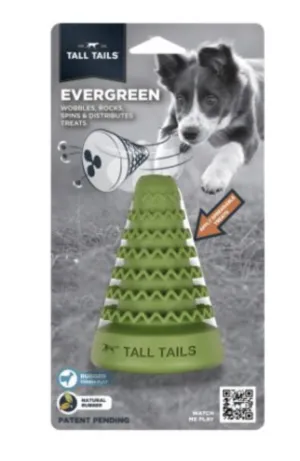 Tall Tails Natural Rubber Evergreen Toy