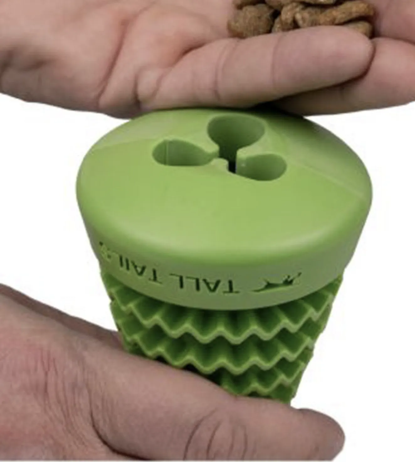 Tall Tails Natural Rubber Evergreen Toy