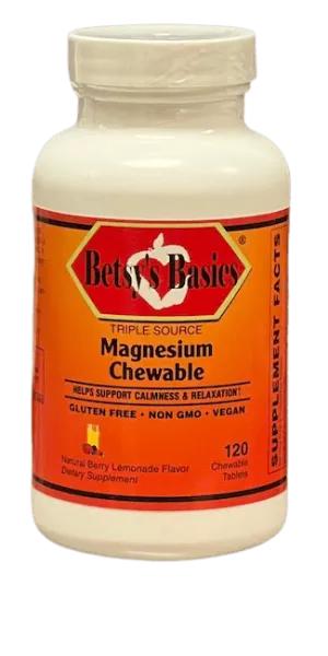 Triple Source Magnesium Chewable, 120 chews