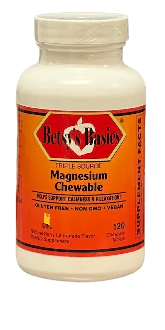 Triple Source Magnesium Chewable, 120 chews