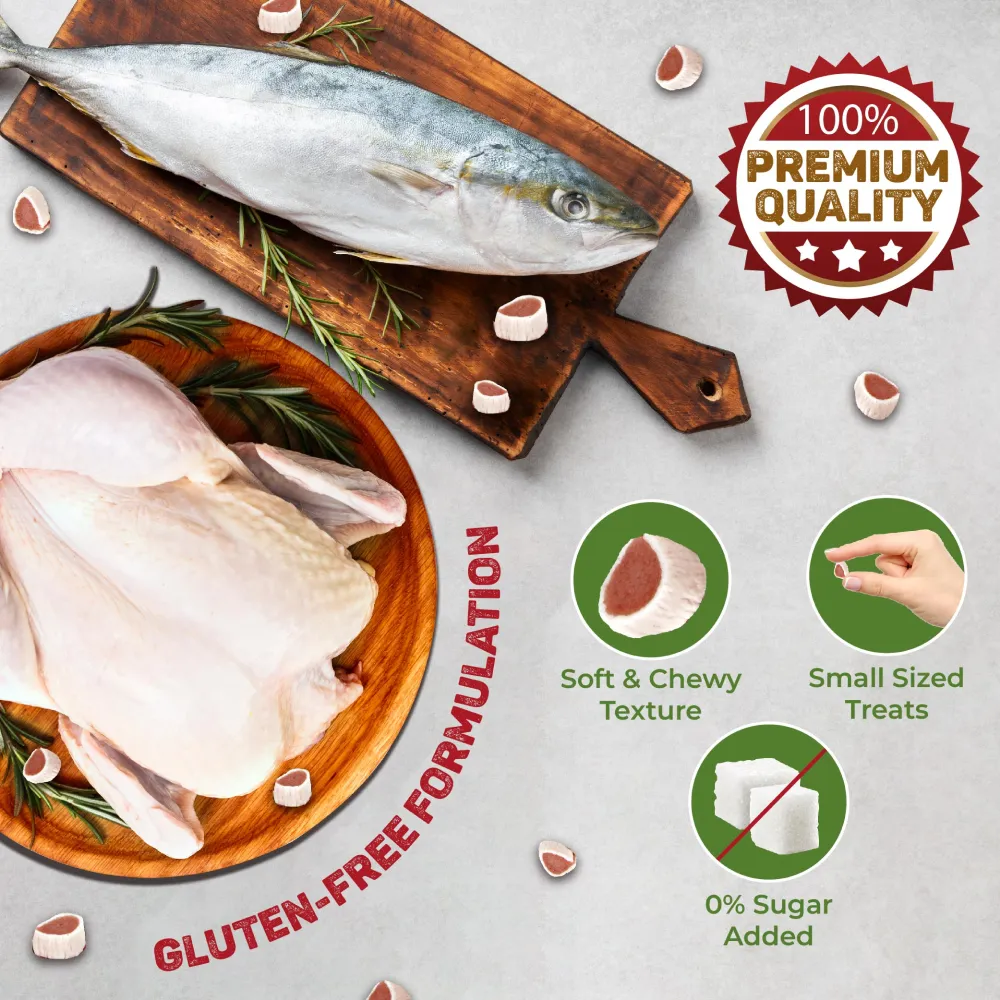 Trixie Premio Fish and Chicken Rolls Cat Treats