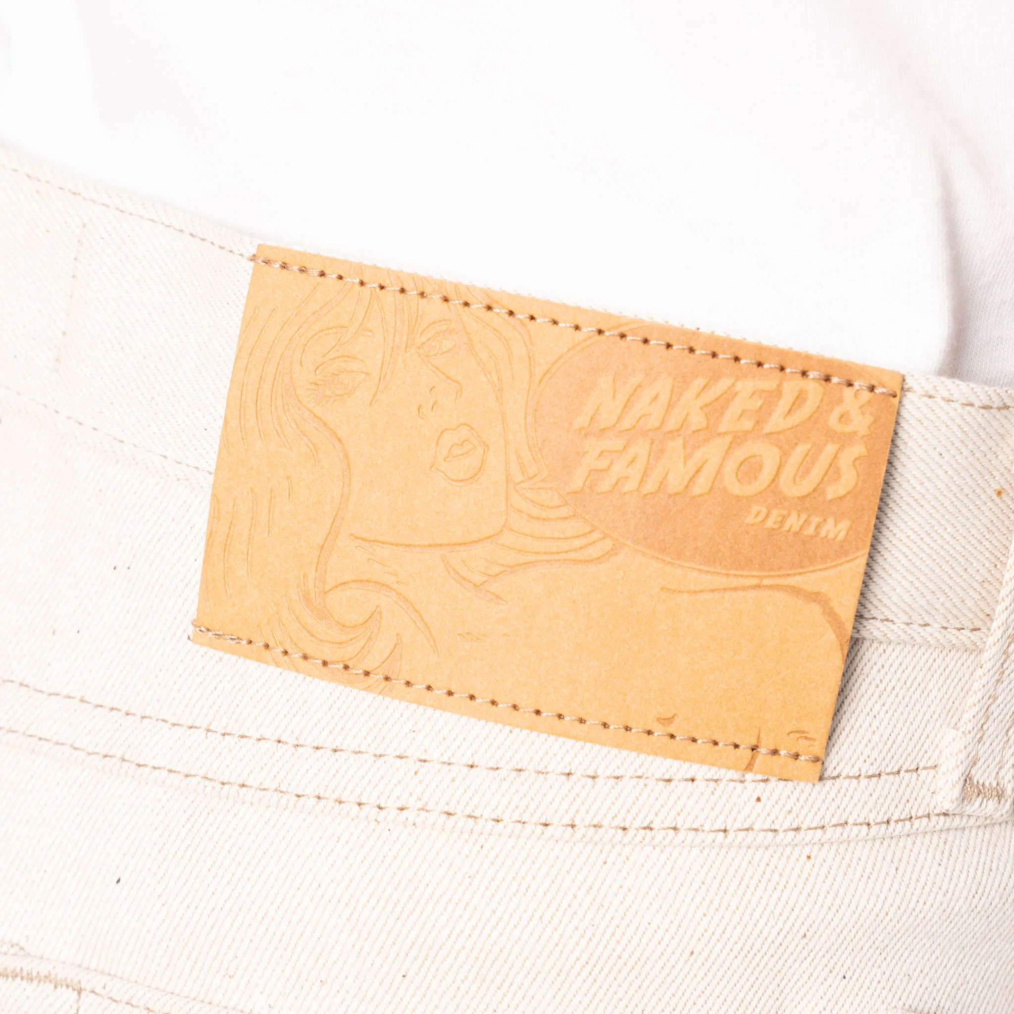 True Guy - All Natural Ecru Foxfibre Selvedge