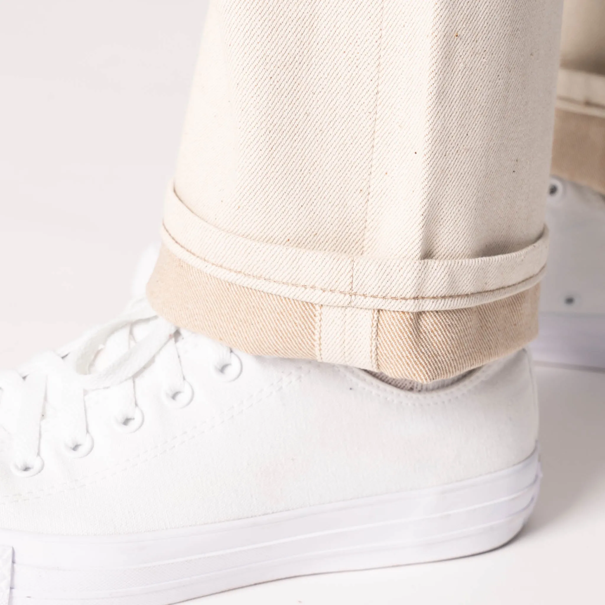 True Guy - All Natural Ecru Foxfibre Selvedge