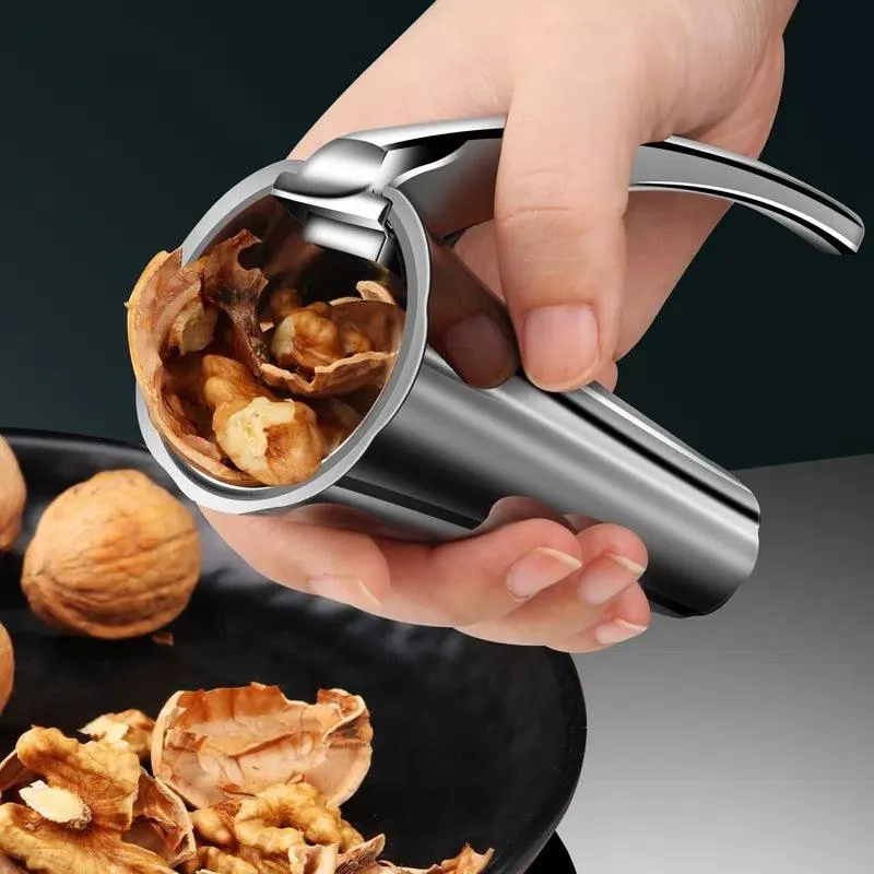 Vertical Clip Funnel Walnut Cracker