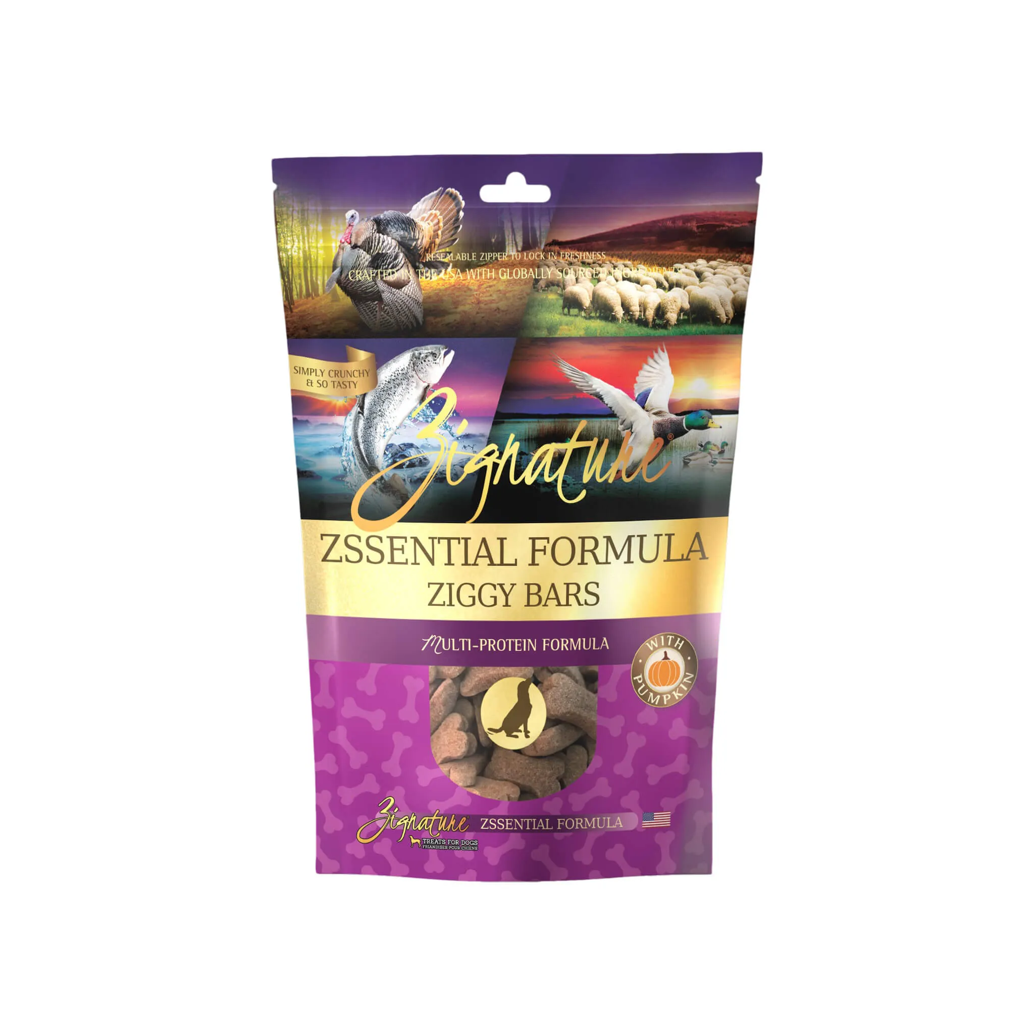 Zignature Ziggy Bars Dog Treats