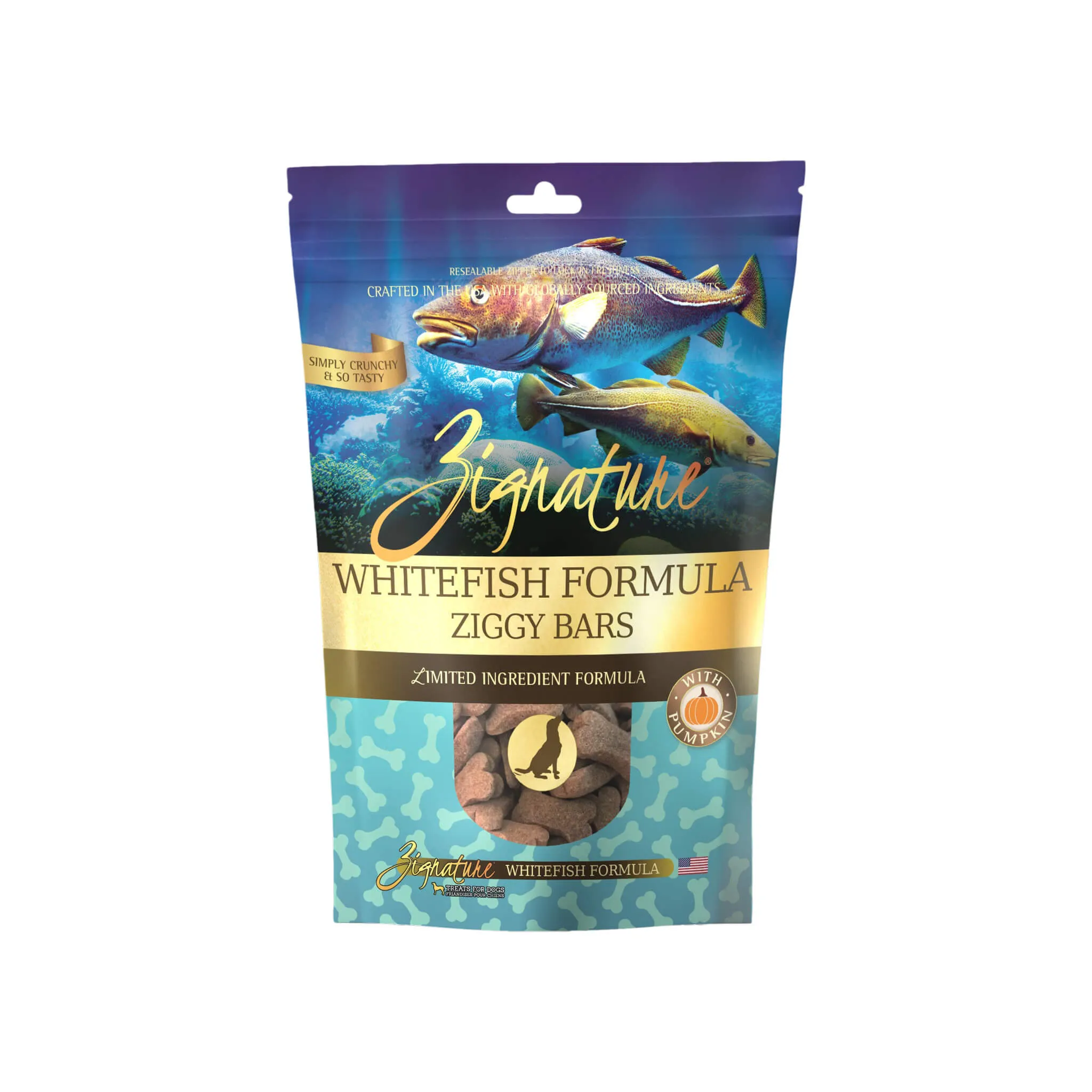 Zignature Ziggy Bars Dog Treats